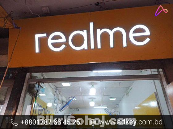 Outdoor Led Acrylic Letter Design Price and Cost in BD